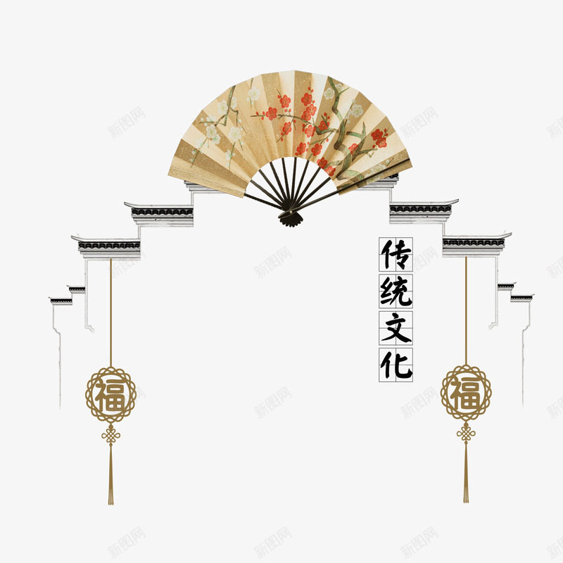 徽派卡通插画二十四节气psd免抠素材_88icon https://88icon.com 中国风 二十四节气 冬至海报素材 冬至节 卡通插画 徽派 折扇 海报底纹 节日