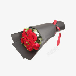 时尚生日情人节礼物一束玫瑰花高清图片