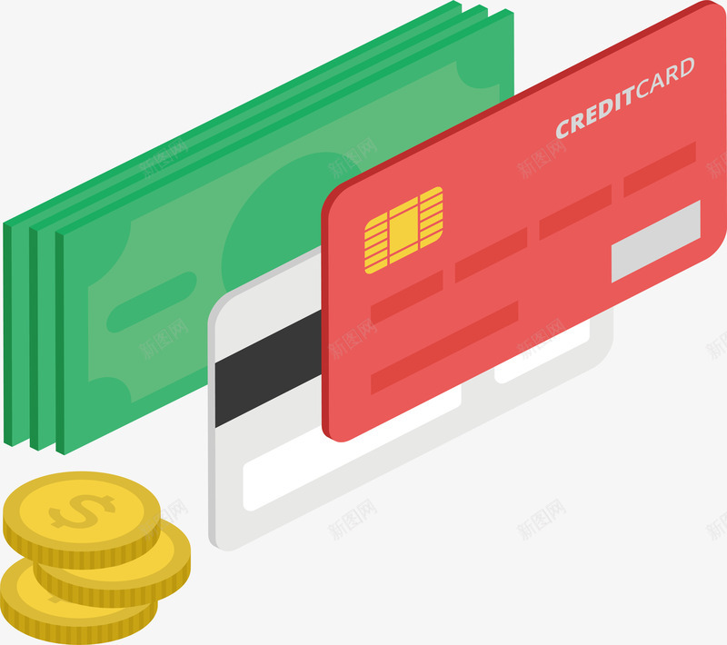 选择付款方式矢量图eps免抠素材_88icon https://88icon.com 付款方式 现金 电子银行 矢量png 矢量图 背面银行卡 金币 银行卡