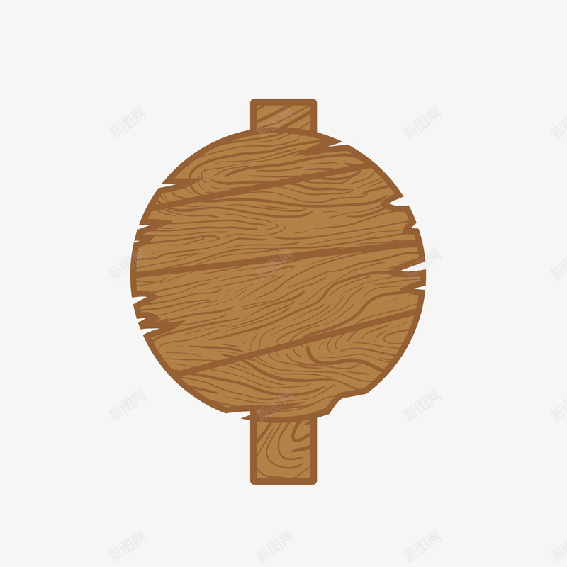 圆形缺角木板png免抠素材_88icon https://88icon.com 木头材质 木头板子 木板 残破木板 破旧木板 缺角