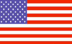 美国国旗红蓝两色素材