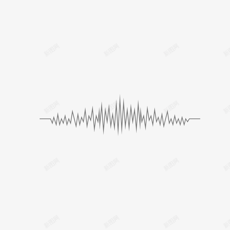 音波频率png免抠素材_88icon https://88icon.com 语音波纹 音波 音量波动 频率