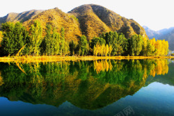 太行山中绿色明珠涞水县野三坡风景名胜区高清图片