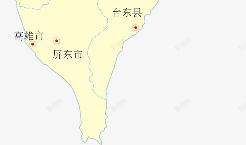 台湾地图png免抠素材_88icon https://88icon.com 中国省份地图 地图 省份地图 省级行政区 矢量地图