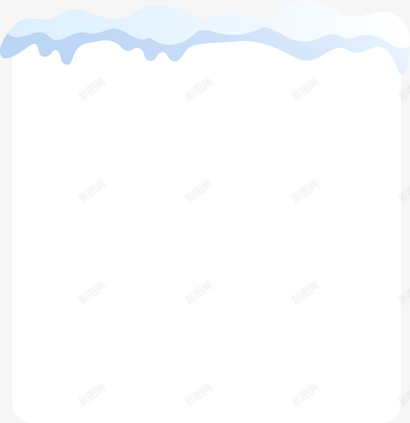 冬日积雪白色标签png免抠素材_88icon https://88icon.com 冬天 冬季 冬日标签 白雪 积雪 积雪纸张 装饰图案