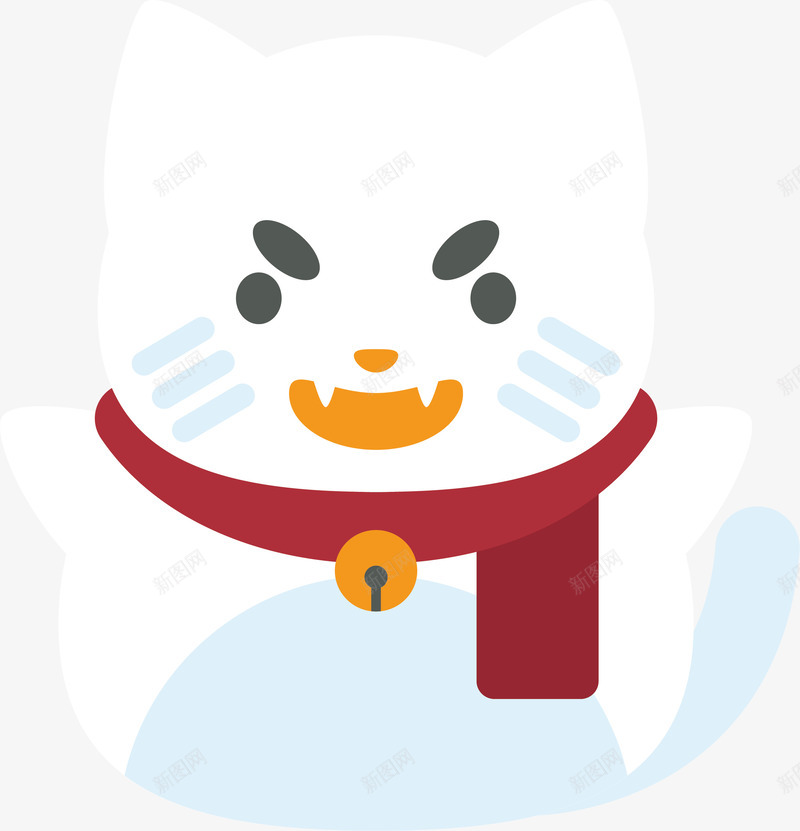 招财猫雪人矢量图ai免抠素材_88icon https://88icon.com 冬天 可爱雪人 招财猫 暖冬 矢量png 雪人 矢量图