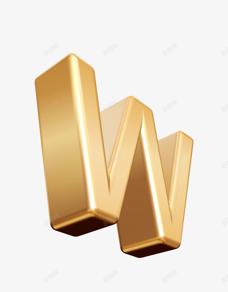 3D字母Wpng免抠素材_88icon https://88icon.com 3D W 互联网 字母 网站