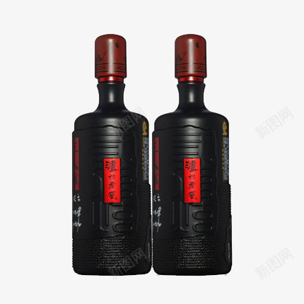 老窖老酒png免抠素材_88icon https://88icon.com 产品实物 名酒 泸州老窖 酒包装 黑色
