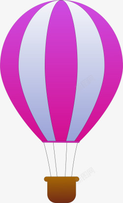 紫色灰色气球素材