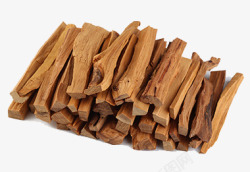 噼柴煮饭砍好的大小有秩的木柴木条高清图片