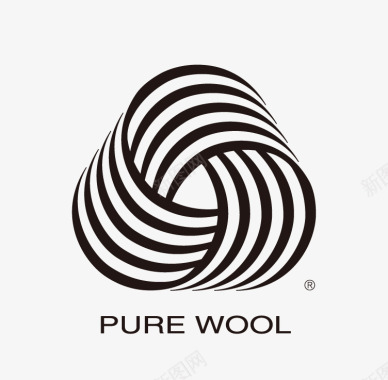 羊毛标志PureWool图标图标
