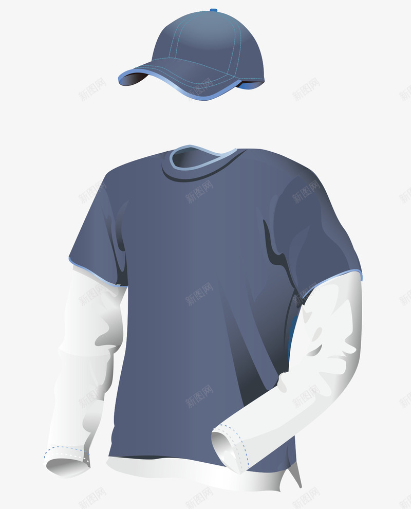 蓝色儿童T恤png免抠素材_88icon https://88icon.com T恤 T恤矢量图 t恤 夏季 夏季服装 服装 短袖 短袖衬衫 纯色t恤 衬衫