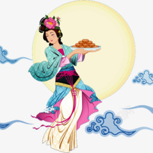 嫦娥中秋节素材