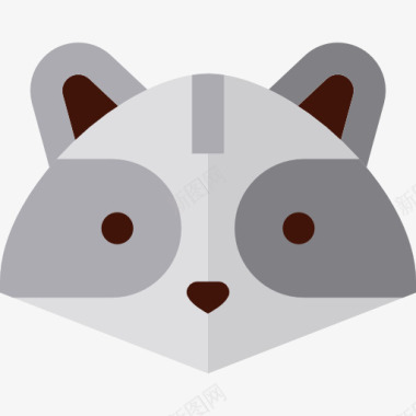 纯野生Raccoon图标图标