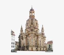 异国风情合成图欧洲复古宗教建筑教堂高清图片