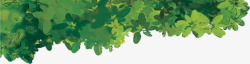 春季绿色环保大树装饰素材