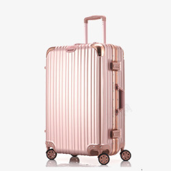 粉色旅行箱行李箱高清图片
