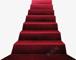 华丽楼梯红毯素材