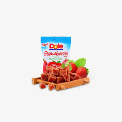 都乐草莓味综合水果粒素材