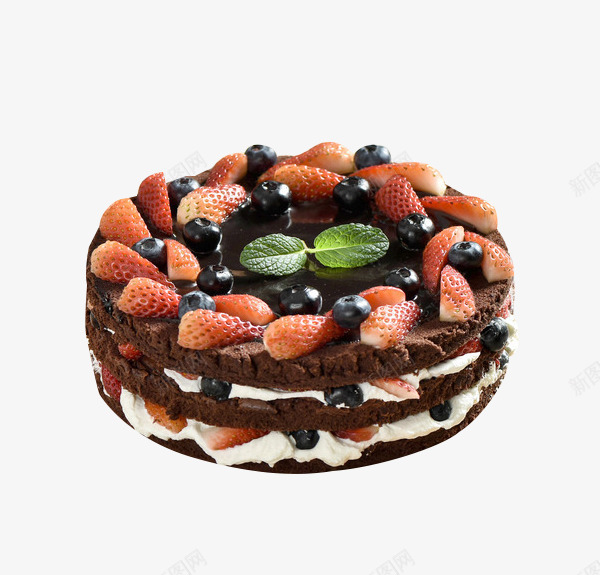 巧克力蛋糕png免抠素材_88icon https://88icon.com 女孩 奶油 烘焙 甜点 草莓
