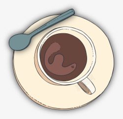 小勺单品咖啡饮品素材