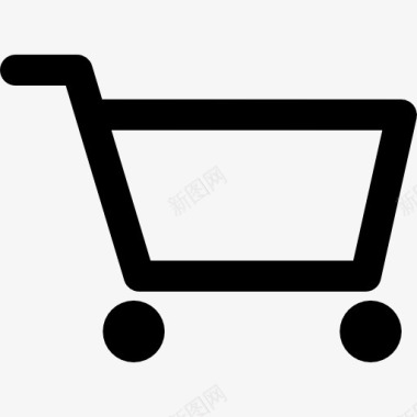 购物车商品界面符号轮廓图标图标