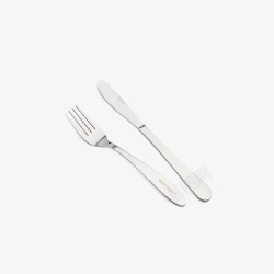 西餐餐具套装不锈钢叉子刀二件套素材