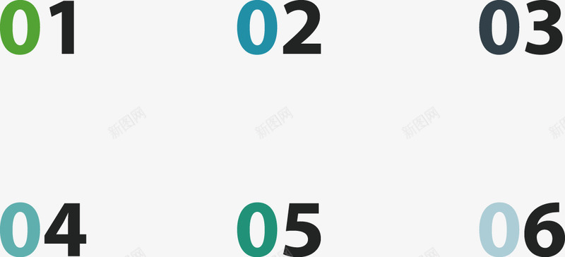 创意阿拉伯数字图png免抠素材_88icon https://88icon.com 排列 数据 阿拉伯 顺序