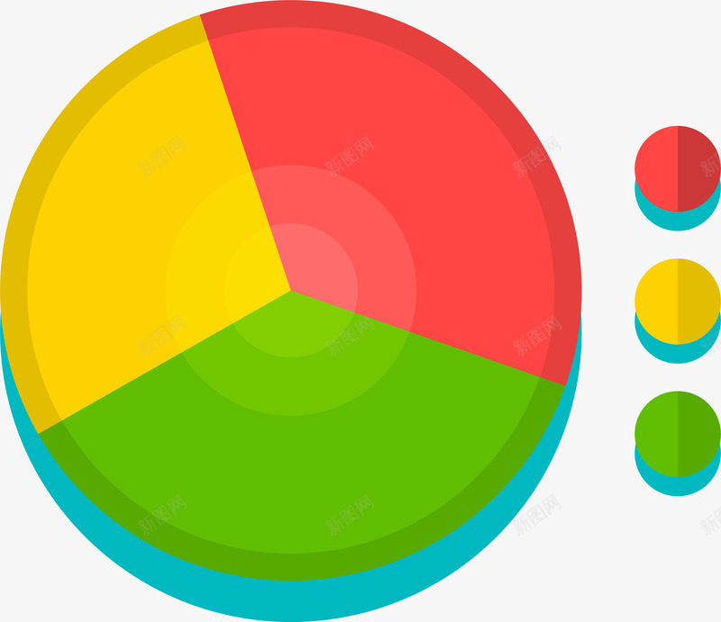 彩色饼状图png免抠素材_88icon https://88icon.com ppt图案 彩色 数据 矢量图案 调研 饼状图