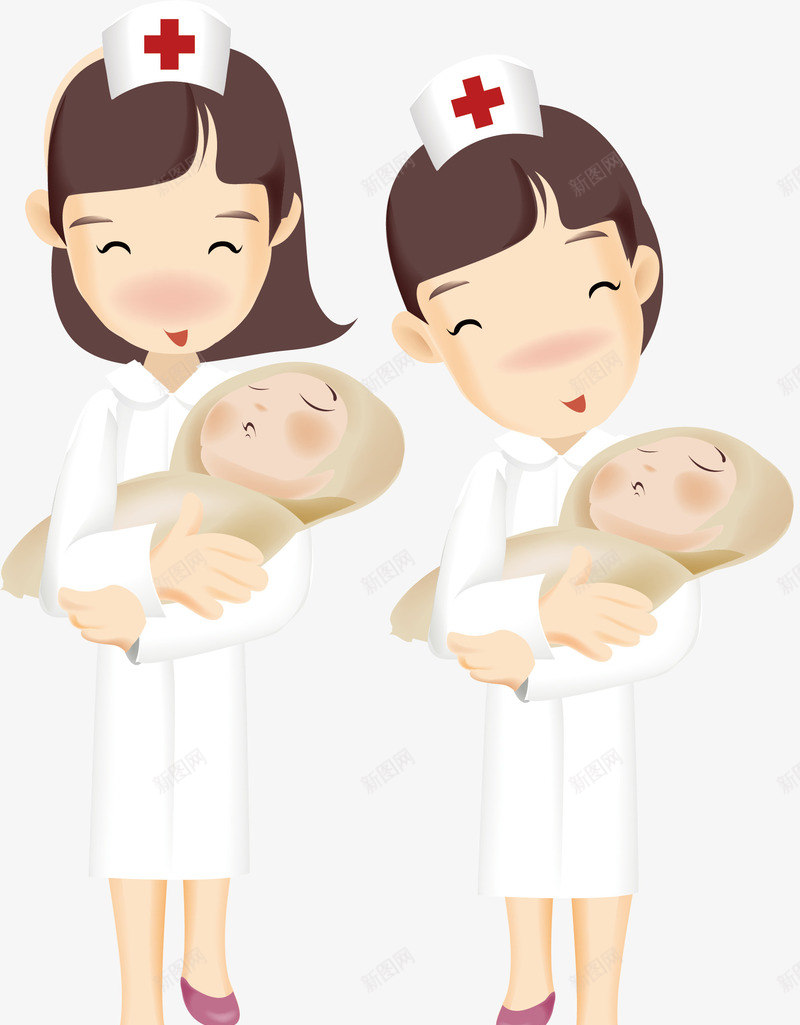 婴儿元素png免抠素材_88icon https://88icon.com png 人物 元素 妇科医院 婴儿 护士