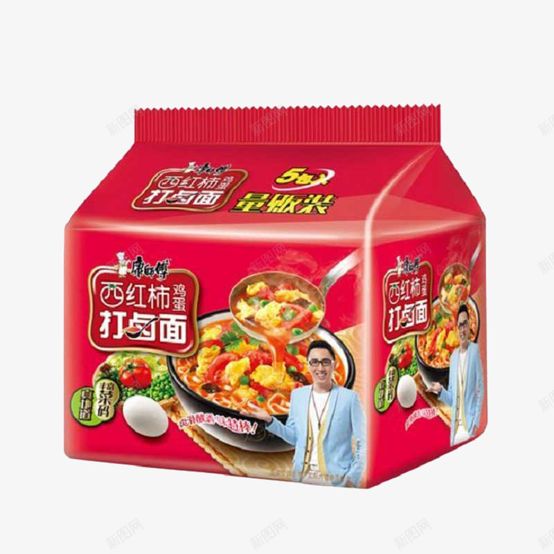 西红柿鸡蛋打卤面png免抠素材_88icon https://88icon.com 产品色 康师傅 快餐食品 方便面 西红柿鸡蛋面