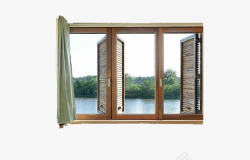 木窗户实物图素材