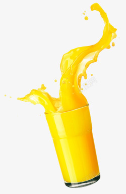 鲜果汁芒果汁香蕉汁高清图片