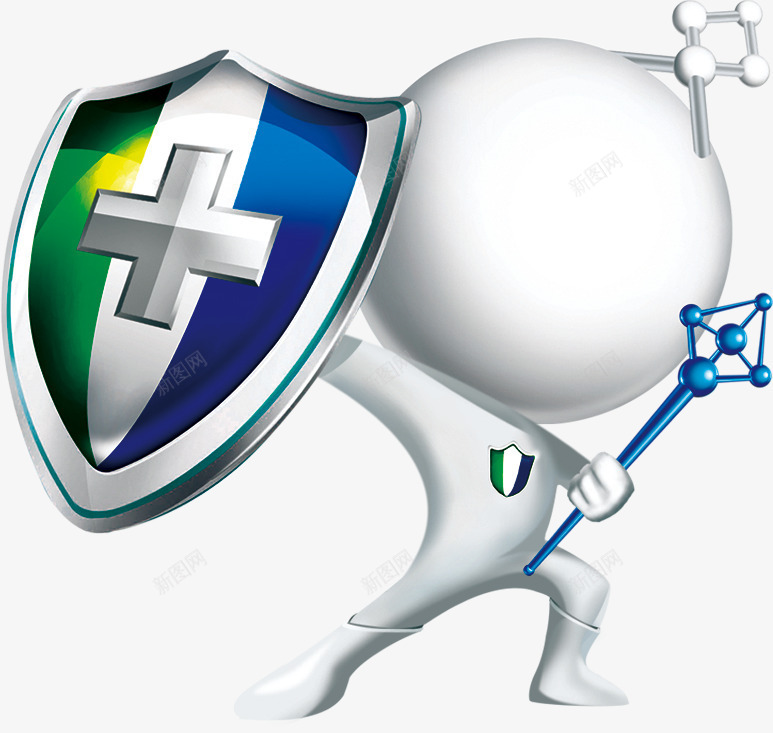 拿盾牌的人png免抠素材_88icon https://88icon.com 人物 创意 坚固的盾牌 小人 手绘 白色小人偶 白色的 盾牌 科技 简笔