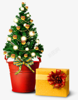 淘宝圣诞节圣诞树装素材