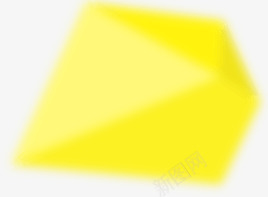 黄色菱形多边形几何体png免抠素材_88icon https://88icon.com 几何体 多边形 菱形 黄色