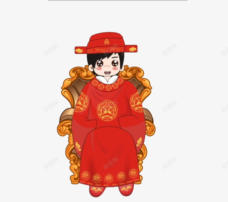 帅气新郎png免抠素材_88icon https://88icon.com 喜庆 婚庆 新郎 红色 结婚