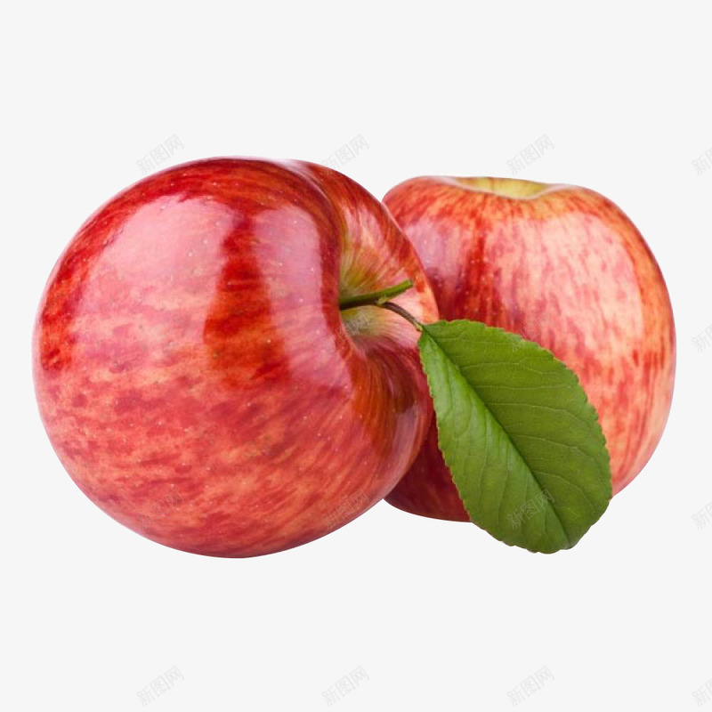 红色大苹果水果png免抠素材_88icon https://88icon.com 水果 红色 苹果