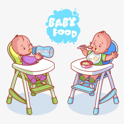 宝宝餐椅婴儿高清图片