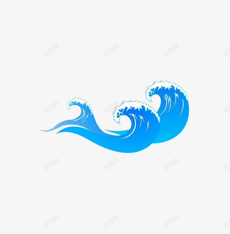 卡通水浪png免抠素材_88icon https://88icon.com png 卡通 水浪 蓝色水浪