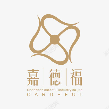 logo企业标志嘉德福珠宝标志矢量图图标图标