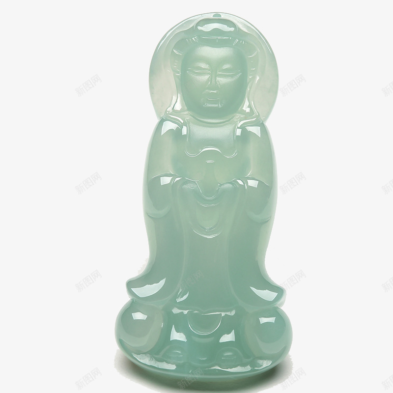 淡绿翡翠观音吊坠png免抠素材_88icon https://88icon.com 产品实物 冰种飘阳绿翡翠玉观音 淡绿翡翠观音吊坠 玉器 玉坠挂件 玉观音吊坠 珠宝配饰 翡翠观音 首饰