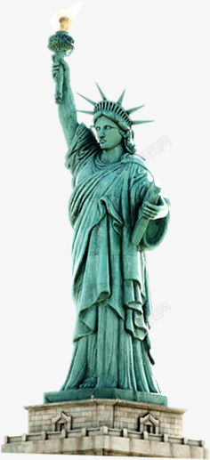 自由女神像美国元素素材