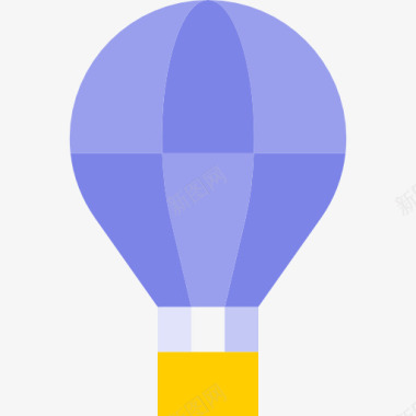 热气球飞行热气球图标图标