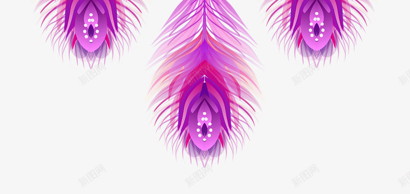 紫色吊穗png免抠素材_88icon https://88icon.com 吊穗 挂饰 紫色 紫色装饰 羽毛 装饰