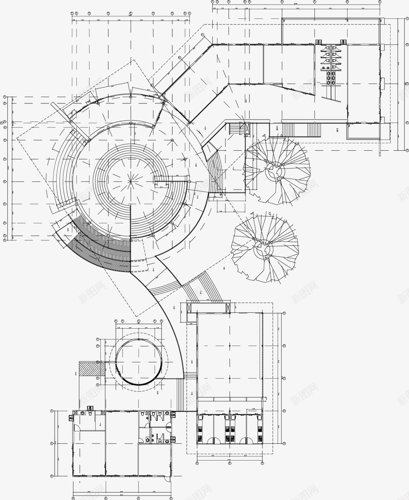 机械图纸png免抠素材_88icon https://88icon.com 机械 矢量素材 科技 线条 设计图纸