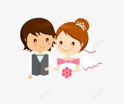 情侣婚庆png免抠素材_88icon https://88icon.com 婚庆 情侣