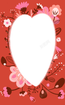 婚庆花纹边框素材