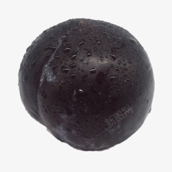 黑布林李子圆形黑色黑布林高清图片
