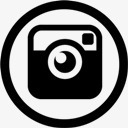 social圆Instagram社会社交网站图标图标